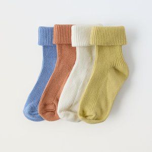 ZARA Baby Four-pack Of Medium Socks